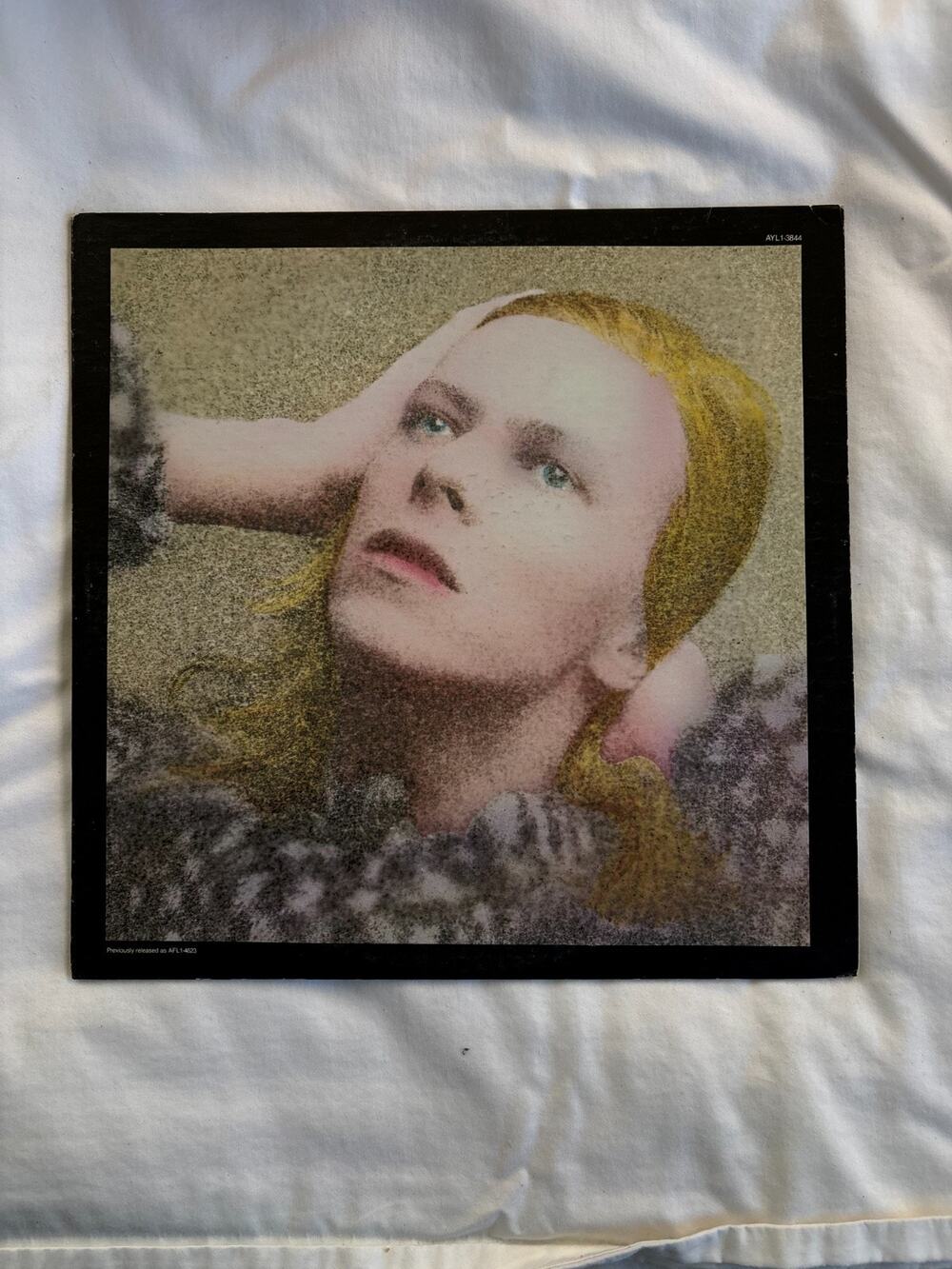David Bowie Hunky Dory LP Vinyl Record 1980 reissue